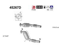 As 45267D Catalizzatore per BMW E60 E61