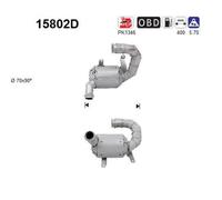 90 KW 122 CV CATALIZZATORE PER Peugeot Expert FURG V 2.0 BlueHDi 120 4x4