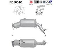 130 KW 177 CV FAP PER Audi Q5 8RB 2.0 TDI quattro