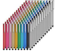 130 Penne stilo per schermi touch, stilo capacitivo sottile, penna digitale universale compatibile con la maggior parte dei dispositivi