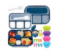 1300ml Breakfast Sistema Lunchbox Container Sauce Box Bento for Kids