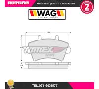 TOMEX brakes TX 13-02 Kit pastiglie freni