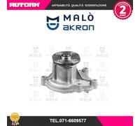 130337 Pompa acqua adatto a Mercedes-Benz-Mitsubishi-Smart (MARCA-MALO')