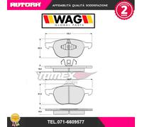 1305 Kit pastiglie freno, Freno a disco adatto a Ford (MARCA-WAG)