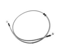 130cm AN3 M10 Auto Idraulico Freno Linea Olio Tubo 28° 28° Argento Tono