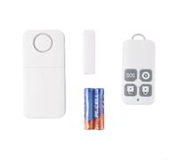130dB Wireless Door Alarm Sensor 4 Modes Loud | Four distinct modes: open, delay, forced, doorbell; loud 130dB siren deters intruders effectively
