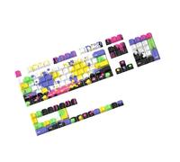 130Key Keycap Originale Altezza Lato Inciso Traslucido Keycaps Calore Sublimato Per Tastiere Meccaniche Artistico Keycap