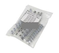 130PCS/LOT 1uF-220uF SMD Aluminum Electrolytic Capacitor Assorted Kit Set, 13Values*10PCS=130PCS Samples Kit EKFBQBGW