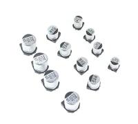 130PCS SMD Aluminum Electrolytic Capacitor Kit 13 Values 1UF-220UF Set of capacitors Assorted Pack 16V 25V 50V 4.7UF 10UF 22UF MQXFCZUX