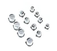 130PCS SMD Aluminum Electrolytic Capacitor Kit 13 Values 1UF-220UF Set of capacitors Assorted Pack 16V 25V 50V 4.7UF 10UF 22UF EKFBQBGW