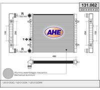 131.062 AHE Radiatore, Raffreddamento motore per SEAT,SKODA,VW