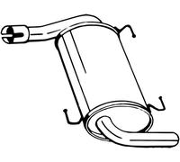 Bosal Silenziatore centrale 146 CV per Fiat Ducato Autobus 250 150 Multijet 3.0 D KW 1