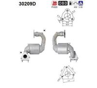 96 KW 131 CV CATALIZZATORE PER Renault Laguna III Grandtour KT0/1 2.0 dCi