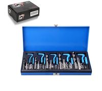 131-teilig Kit Riparazione Filettatura Attrezzi Strumento Con M5 M6 M8 M10 M12