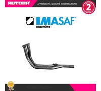 131201 Tubo gas scarico centrale adatto a Vw Polo (MARCA IMASAF)..S42