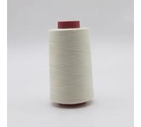 1313 Aramid 403 Filo ignifugo con resistenza alle alte temperature di 380 gradi, filo da cucito isolato resistente al fuoco, 2000 metri (bianco)