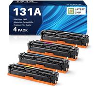 131A Toner Compatibili Cartucce di Toner HP 131A CF210A 131X CF210X CF211X CF212X CF213X per Laserjet Pro 200 Color MFP M276n M276nw M251n M251nw