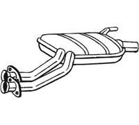 132 CV SILENZIATORE CENTRALE PER MERCEDES 190 W201 E 2.3 KW 97 CV 132