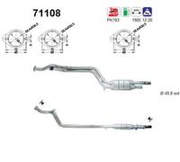 132 KW 180 CV CATALIZZATORE PER Mercedes 124 T-Model S124 300 TE 4matic