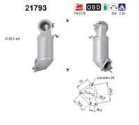 132 KW 180 CV CATALIZZATORE PER Opel Astra J P10 1.6 Turbo 4x4