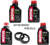 132 Motul kit olio + paraoli forcella Athena Malaguti MADISON S 250 4T 1999-2004