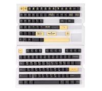 132 PCS PBT Keycaps, Keycaps Senza Lettere Tastiera Meccanica a Tema Egitto, Keycaps Decorativi da Gioco PBT, Tecnologia di Sublimazione a Cinque Lati, per Cherry Height