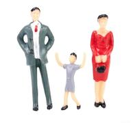 132 Scale Modello di Plastica Persone 50Pcs per Migliorare il Treno Scenario e Sabbia Tavola Artigianato
