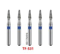 132 Types 100pcs Dentale FG Diamond Burs For High Speed Handpiece 1.6mm SANDENT