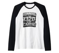1320 Drag Racing Dragstrip Grudge Racer da 1/4 di miglio Maglia con Maniche Raglan