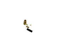 132182 Connettore SMA maschio con angolo 90° 50Ω giunto a morsetto PTFE AMPHENOL