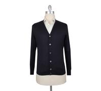 €1325 Fiori Di Lusso Cardigan Blu Navy A V - (FL282525)
