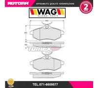 1328 Kit pastiglie freno a disco ant.adatto a Citroen (MARCA-WAG)