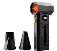 132987rpm Powerful Air Duster Ventola Turbo 130K RPM, Soffiatore ad Aria Compressa 54 m/s, Soffiatore a Batteria Portatile, 20 Ore Autonomia, 100 Livelli, Display LED, per Pulizia Auto, Campeggio