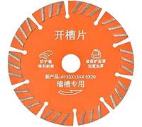 133×20×4.5mm Diamond Circular Saw Blade, 5Pcs Diamond Cutting Disc Alloy Steel + Diamond Saw Blade For Concrete Ceramic Granite For Various Materials Not Easy To Break,Constructive23