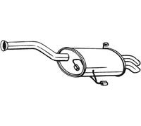 133 CV SILENZIATORE POSTERIORE PER PEUGEOT 607 9D, 9U 2.2 HDi KW 98 CV 133