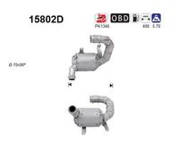 100 KW 136 CV CATALIZZATORE PER Peugeot 5008 II MC, MJ, MR, M4 2.0 BlueHDi 136