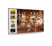 133 "Schermo proiettore pieghevole portatile 16: 9 strato metallico resistente alla luce Casa Movie Schermo riflettente Paste magiche facili da usare(120 inch)