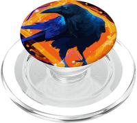 1337/001 Ravencoin Ai Art NFT Tokenizzato su RVN - Raven Art PopSockets PopGrip per MagSafe