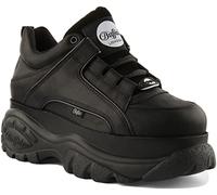 BUFFALO 1339-14 2.0 Plateau Classico Basso con Lacci Uomo Sportivo Nero UK 9 -