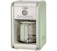 Ariete 1342 Macchina per Caffè Americano - 12 tazze - Caraffa in vetro temperato - Programmazione fino a 24 ore - Autospegnimento - 2000 Watt - Verde
