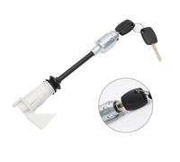 1343577 Kit di riparazione del fermo della serratura del rilascio del cofano del cofano dell'asta di tipo lungo con 2 chiavi per Ford Focus MK2 2004-2012