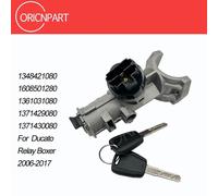 1348421080 Interruttore di blocco del barilotto di accensione 2 chiavi 5 pin 06-