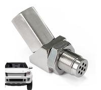 135°C O2 Sensor Mini - Catalytic Converter | Universal Stainless Steel Adapter | Three-Way Catalytic Exhaust Extender | Oxygen Sensor Spacer Connector For Engine Modifications Not, All Vehicles