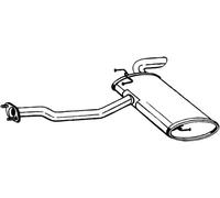 Silenziatore posteriore BOSAL 165-107