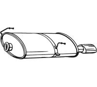 135 CV SILENZIATORE POSTERIORE PER PEUGEOT 206 2 VOL/Cod Sp 2A/C 2.0 S16 KW 99 C