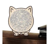 135 pezzi puzzle cartoni animati in legno a forma di gatto come regalo per interni (Maillard)