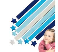 1350 fogli di carta stelle strisce di carta | Carino cartone animato carta artigianale decorazione di strisce di stelle fatte a mano insegnamento scolastico