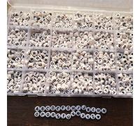 1350 Pcs Perline Bambini Bambino Accessori Fai -da -te Con Lettere