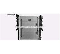 Radiatore DRM45054 DENSO per FIAT MITSUBISHI