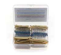 1350pcs 135 Value 1/4W 1Ω~1MΩ 1% Metal Film Resistor Assortment Kit set With box CZAOINCU